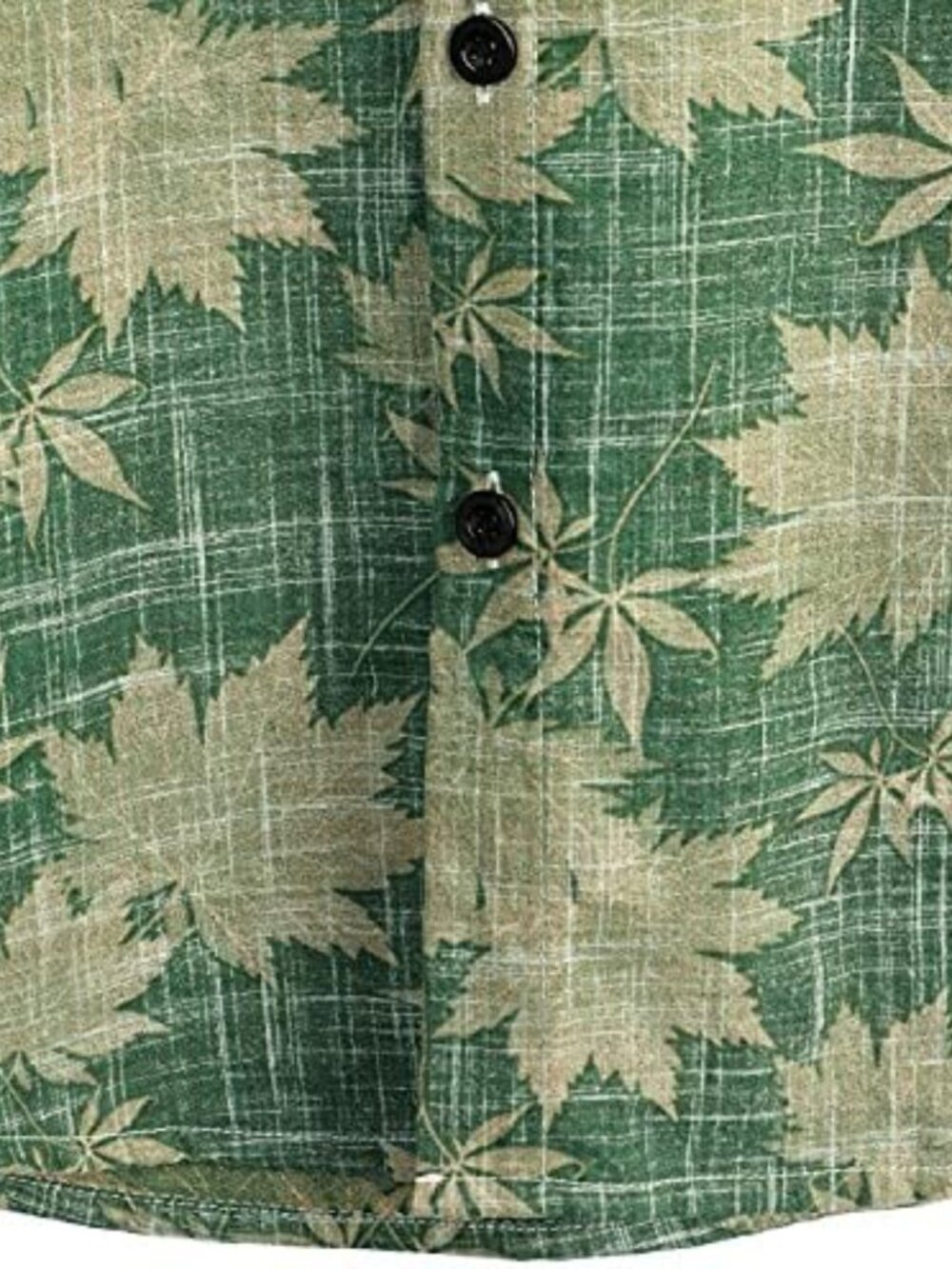 Stylish Men's Hawaiian Shirt - Casual Summer Short Sleeve Button Down Top - Picture 7 of 7